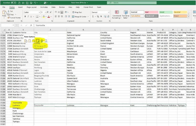Paste Transpose – Let’s Have Data Fun with Excel